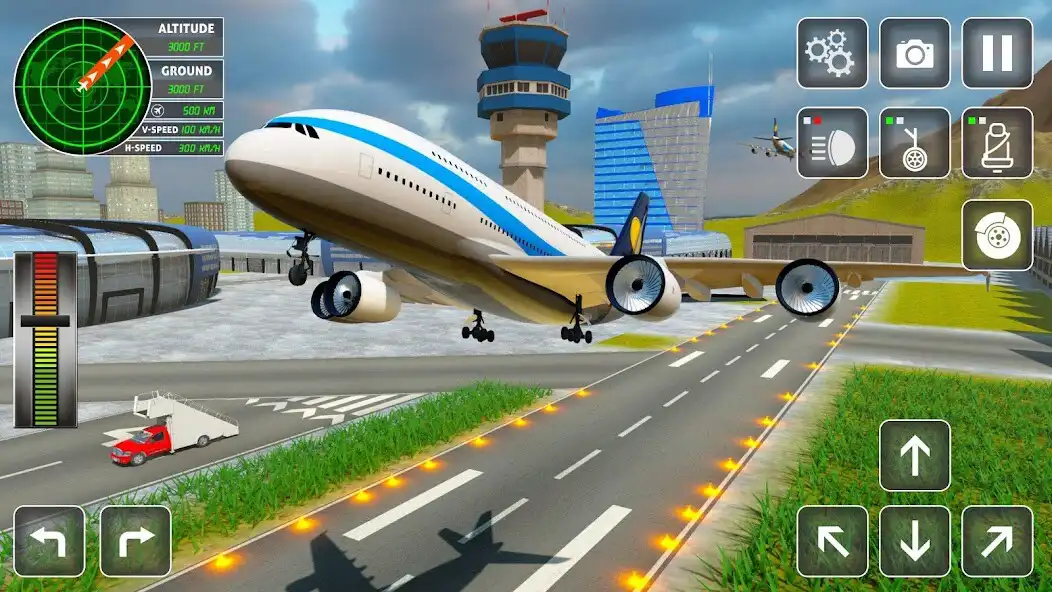 Play Plane Simulator Airplane Games as an online game Plane Simulator Airplane Games with UptoPlay