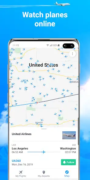 Play Planes Live - Flight Tracker  and enjoy Planes Live - Flight Tracker with UptoPlay