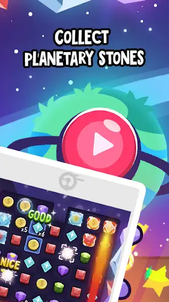 Play Planetary Stones as an online game Planetary Stones with UptoPlay