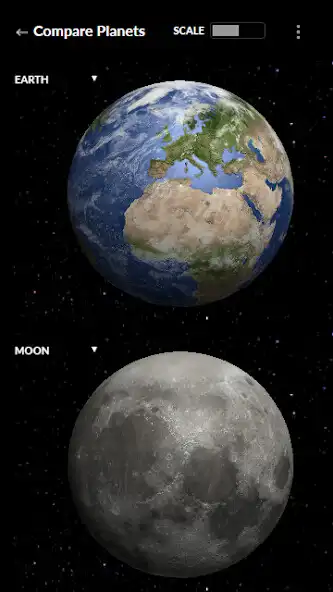 Play Planet Comparison 3D Globes - Compare and Rotate  and enjoy Planet Comparison 3D Globes - Compare and Rotate with UptoPlay
