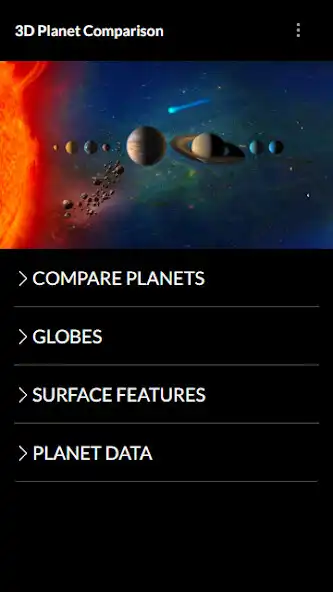 Play Planet Comparison 3D Globes - Compare and Rotate as an online game Planet Comparison 3D Globes - Compare and Rotate with UptoPlay