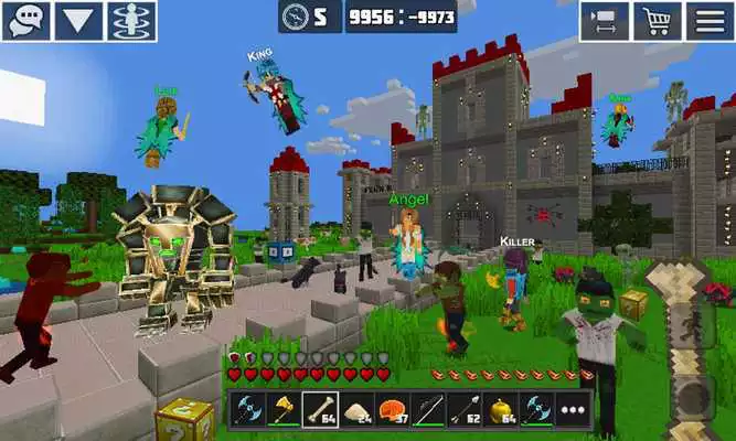 Play Planet Craft: Block Survival Craft Games Online