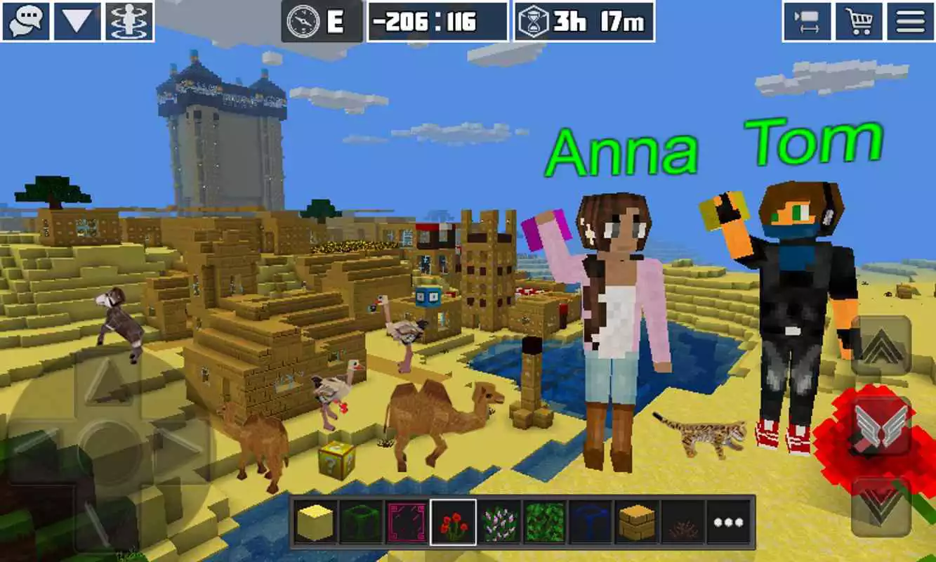 Play Planet Craft: Block Survival Craft Games Online