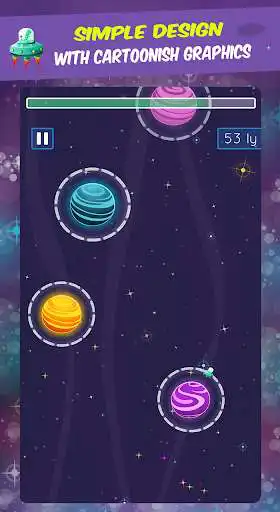 Play APK Planet Jumper - Addictive Space Jumping game  and enjoy Planet Jumper - Addictive Space Jumping game with UptoPlay com.TinyPlanetGames.TinyPlanetJump