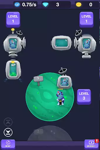 Play Planet Miner FRVR as an online game Planet Miner FRVR with UptoPlay