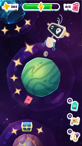 Play Planet Odyssey: Robot jumps through galaxy  and enjoy Planet Odyssey: Robot jumps through galaxy with UptoPlay