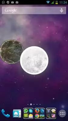 Play Planets in universe wallpaper