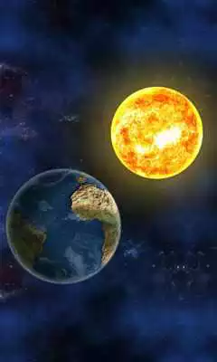 Play Planets in universe wallpaper