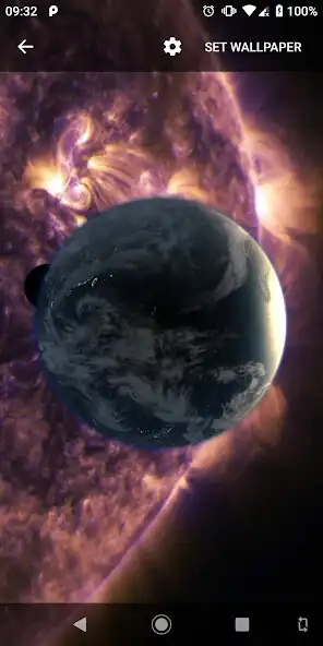 Play Planets Live Wallpaper Plus  and enjoy Planets Live Wallpaper Plus with UptoPlay