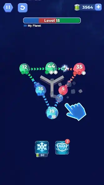 Play Planet War: Space Takeover as an online game Planet War: Space Takeover with UptoPlay