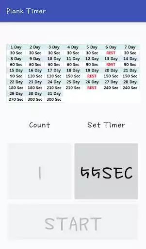 Play Plank Timer as an online game Plank Timer with UptoPlay