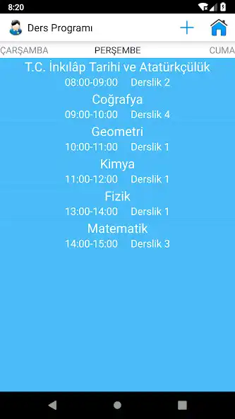 Play Planlı Öğrenci: Ders Programı as an online game Planlı Öğrenci: Ders Programı with UptoPlay