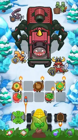 Play Plant Army：Alphabet Defense as an online game Plant Army：Alphabet Defense with UptoPlay
