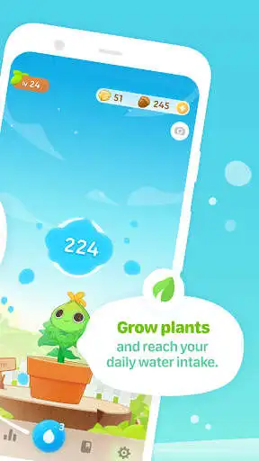 Play Plant Nanny - Water Tracker as an online game Plant Nanny - Water Tracker with UptoPlay