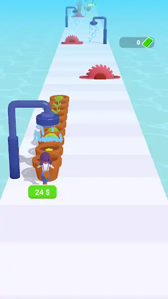 Play Plant Run 3D as an online game Plant Run 3D with UptoPlay