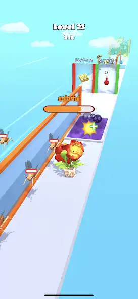 Play Plant Run as an online game Plant Run with UptoPlay