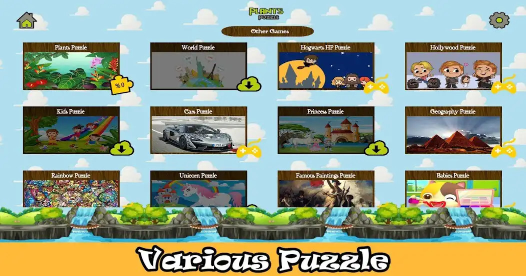 Play Plants Puzzle  and enjoy Plants Puzzle with UptoPlay