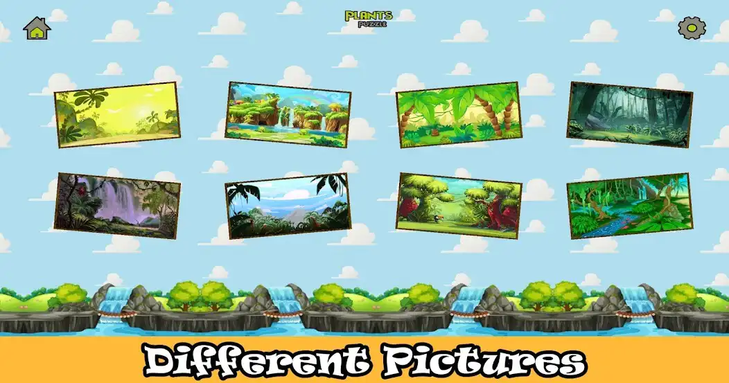 Play Plants Puzzle as an online game Plants Puzzle with UptoPlay