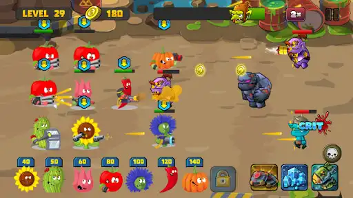 Play Plants vs Goblins 3 as an online game Plants vs Goblins 3 with UptoPlay