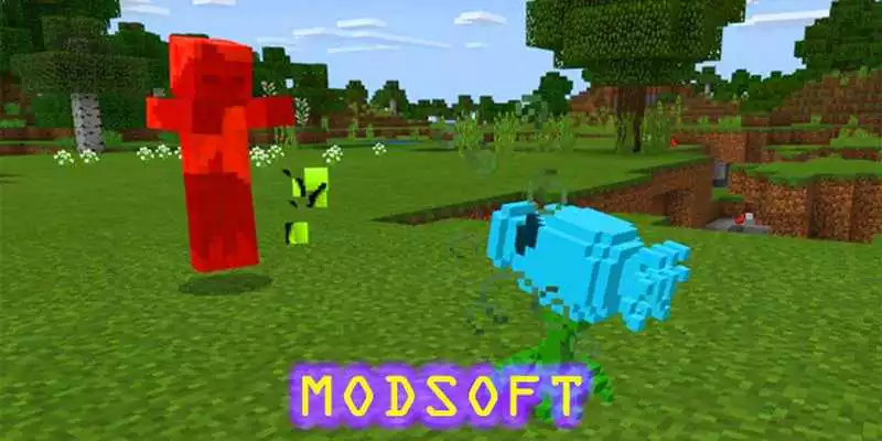 Play Plants vs Zombies Minecraft Mod