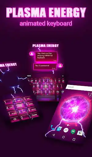 Play Plasma Animated Keyboard + Live Wallpaper  and enjoy Plasma Animated Keyboard + Live Wallpaper with UptoPlay