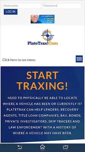 Play PlateTrax as an online game PlateTrax with UptoPlay