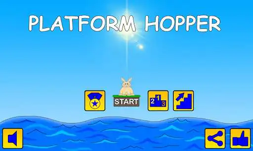 Play Platform Hopper - Rabbit Jump  and enjoy Platform Hopper - Rabbit Jump with UptoPlay