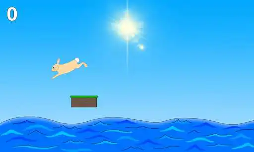 Play Platform Hopper - Rabbit Jump as an online game Platform Hopper - Rabbit Jump with UptoPlay