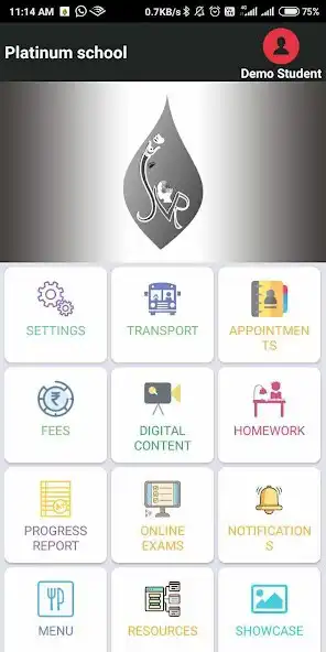 Play Platinum School Parent App as an online game Platinum School Parent App with UptoPlay