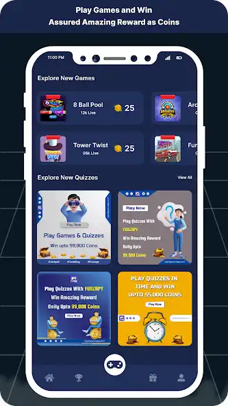 Play Play2Win - Win real cash games  and enjoy Play2Win - Win real cash games with UptoPlay