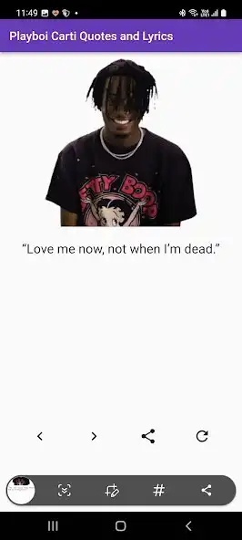 Play Playboi Carti Quotes Lyrics  and enjoy Playboi Carti Quotes Lyrics with UptoPlay
