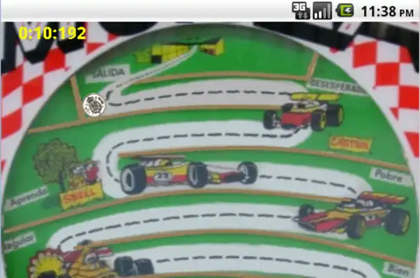 Play Play driving a coin.