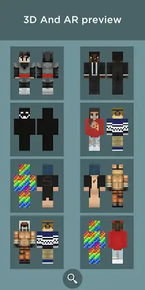 Play Player Skins For Minecraft AR as an online game online Player Skins For Minecraft AR with UptoPlay Play Player Skins For Minecraft AR as an online game Player Skins For Minecraft AR with UptoPlay