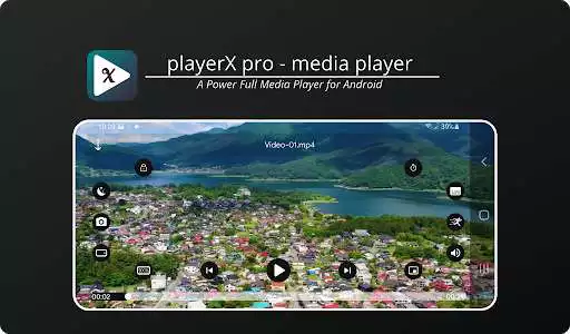 Play playerX pro - media player  and enjoy playerX pro - media player with UptoPlay