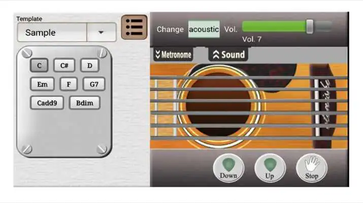 Play Play Guitar -Guitar with Drum-