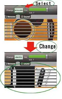 Play Play Guitar -Guitar with Drum-