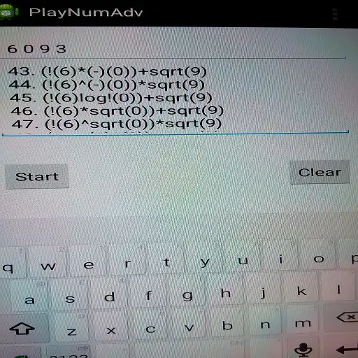 Play Playing with numbers(Advanced) as an online game Playing with numbers(Advanced) with UptoPlay