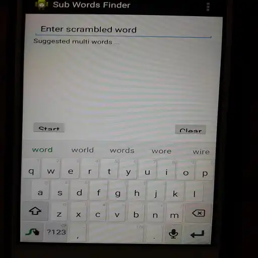 Play Playing with Words (Sub Words)  and enjoy Playing with Words (Sub Words) with UptoPlay