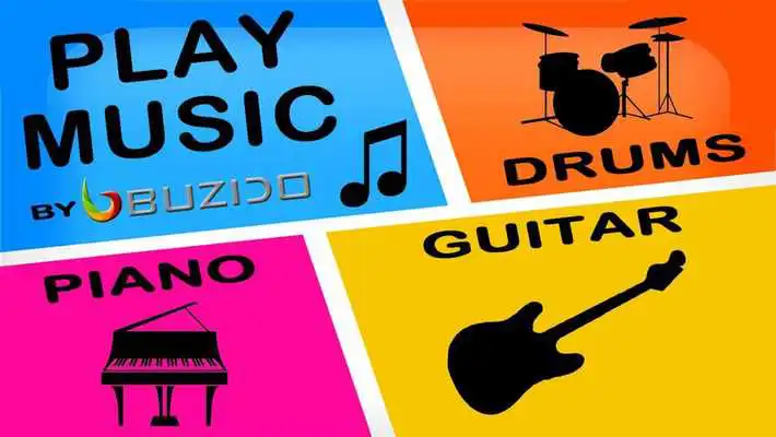 Play PlayMusic Piano Guitar  Drums