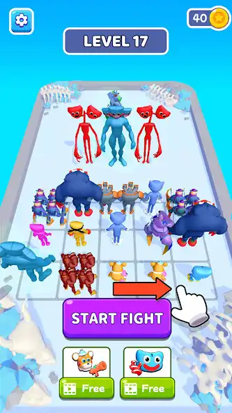 Play Playtime Merge Master: Fight  and enjoy Playtime Merge Master: Fight with UptoPlay