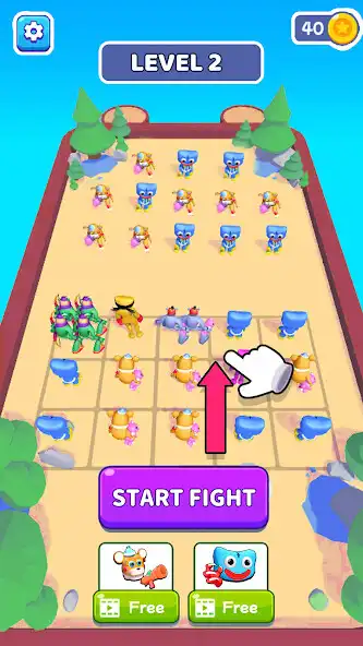 Play Playtime Merge Master: Fight as an online game Playtime Merge Master: Fight with UptoPlay
