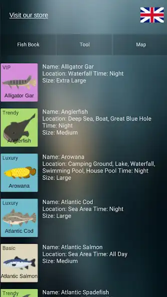 Play PlayTogether fishing guide  and enjoy PlayTogether fishing guide with UptoPlay