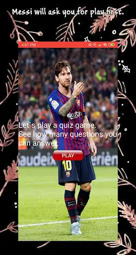 Play Play With Messi  and enjoy Play With Messi with UptoPlay