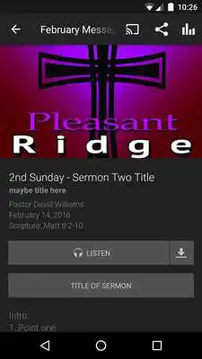 Play Pleasant Ridge Church