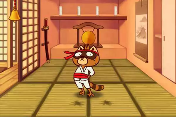 Play Please Be Quiet! Dont Wake The Virtual Racoon!