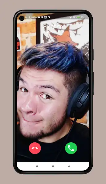 Play Plechito Video Call Prank as an online game Plechito Video Call Prank with UptoPlay