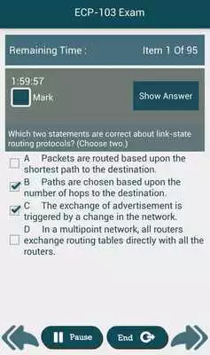 Play PL ECP-103 Ericsson Exam