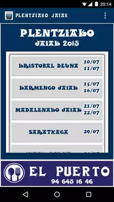 Play Plentzia - Plentziako Jaiak