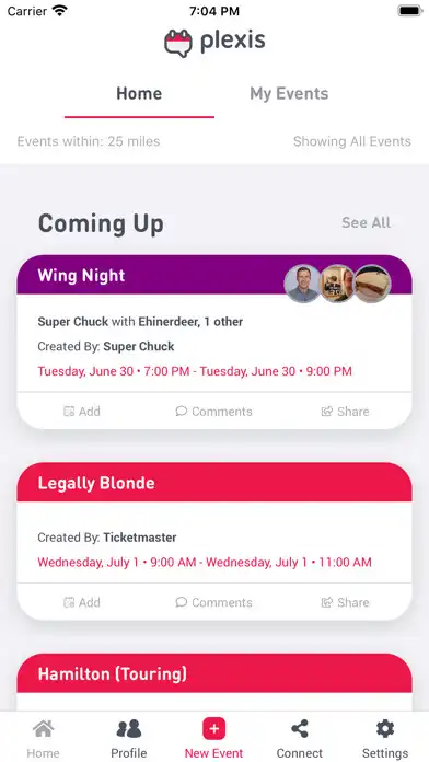 Play Plexis - Events With Friends  and enjoy Plexis - Events With Friends with UptoPlay