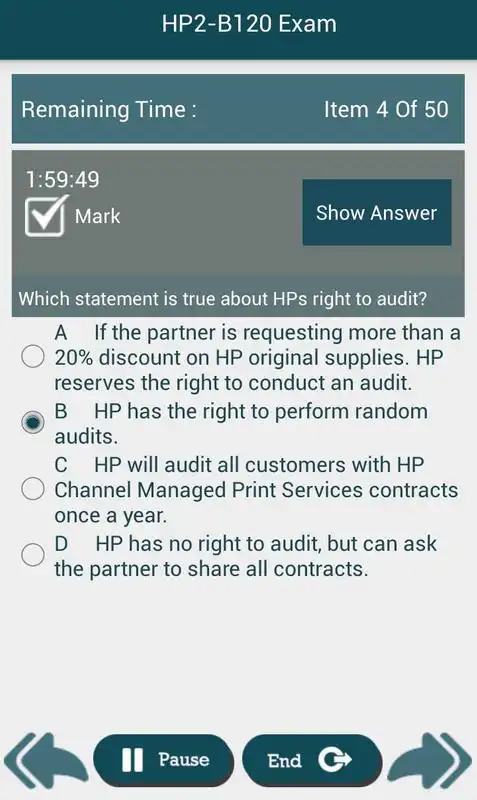 Play PL HP2-B120 HP Exam